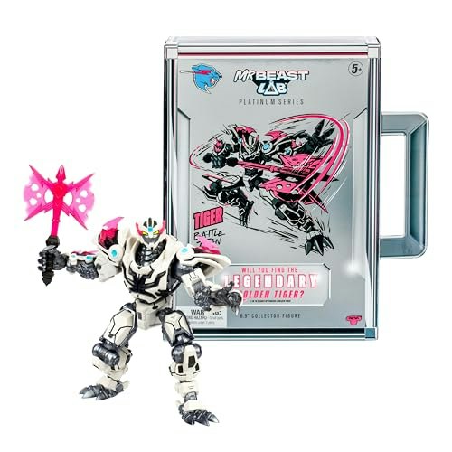 MrBeast Lab Tiger Battle Titan Collector Figure: $16.58 MrBeast Lab Tiger Battle Titan Collector Figure: $16.58