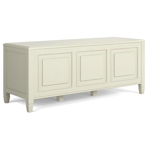 SimpliHome Connaught 51-inch Solid Wood Trunk Bench: $256.01