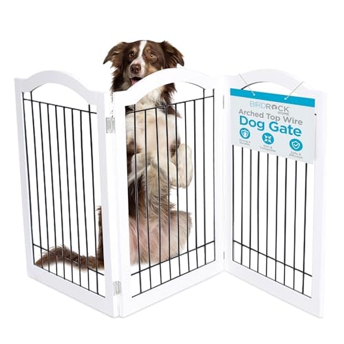 Internet's Best 30-inch 3-Panel Wire Dog Gate: $71.95 Internet's Best 30-inch 3-Panel Wire Dog Gate: $71.95