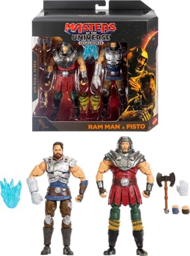 Masters of the Universe Chronicles 6.5-inch Ram Man and Fisto Action Figures 2-Pack: $47.36