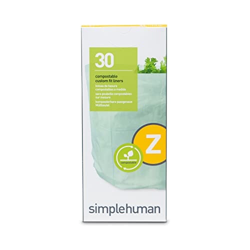 Simplehuman Code Z 30-Count Compostable Trash Bags: $3.94 Simplehuman Code Z 30-Count Compostable Trash Bags: $3.94