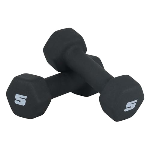CAP 5-lb Neoprene Dumbbell Pair: $11 CAP 5-lb Neoprene Dumbbell Pair: $11