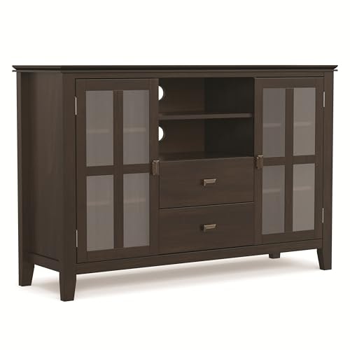 SimpliHome Artisan 53-Inch Solid Wood TV Stand: $336.97 SimpliHome Artisan 53-Inch Solid Wood TV Stand: $336.97