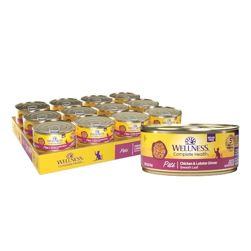 Wellness Complete Health Chicken and Lobster Pate Wet Cat Food 5.5-oz. 24-Pack: $66.15 Wellness Complete Health Chicken and Lobster Pate Wet Cat Food 5.5-oz. 24-Pack: $66.15