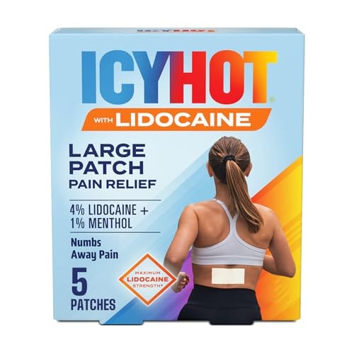 Icy Hot Lidocaine Pain Relief Patches 5-Count: $5.04 Icy Hot Lidocaine Pain Relief Patches 5-Count: $5.04