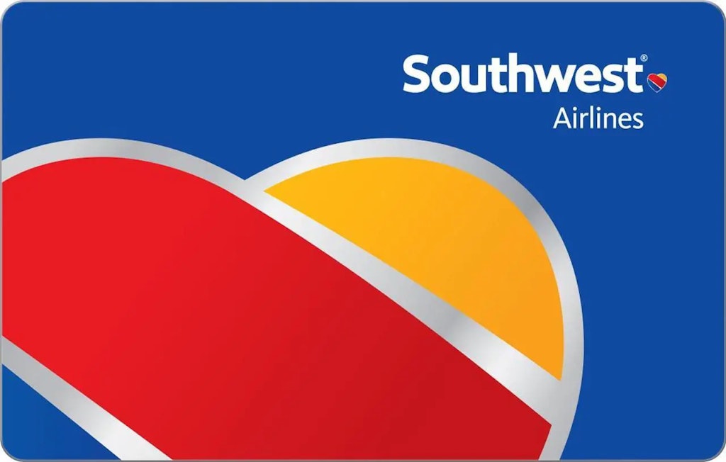 $550 in Southwest Airlines Gift Cards: $500 $550 in Southwest Airlines Gift Cards: $500