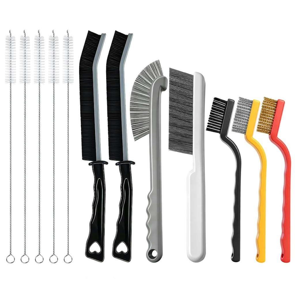 12-Piece Crevice Cleaning Brush Set: $2.99 12-Piece Crevice Cleaning Brush Set: $2.99