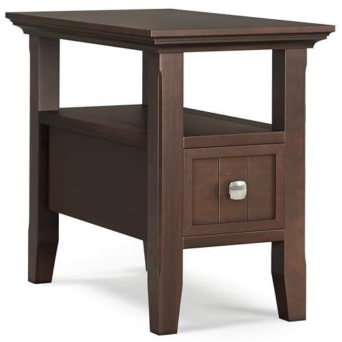 SimpliHome Acadian 14-Inch Solid Wood End Table: $98.94