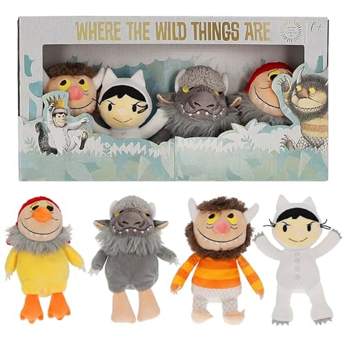 Kids Preferred Where the Wild Things Are 4-Piece Plush Set: $21.80 Kids Preferred Where the Wild Things Are 4-Piece Plush Set: $21.80
