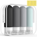 Travel Toiletries Bottles 4-Pack for $4 + free shipping w/ Prime