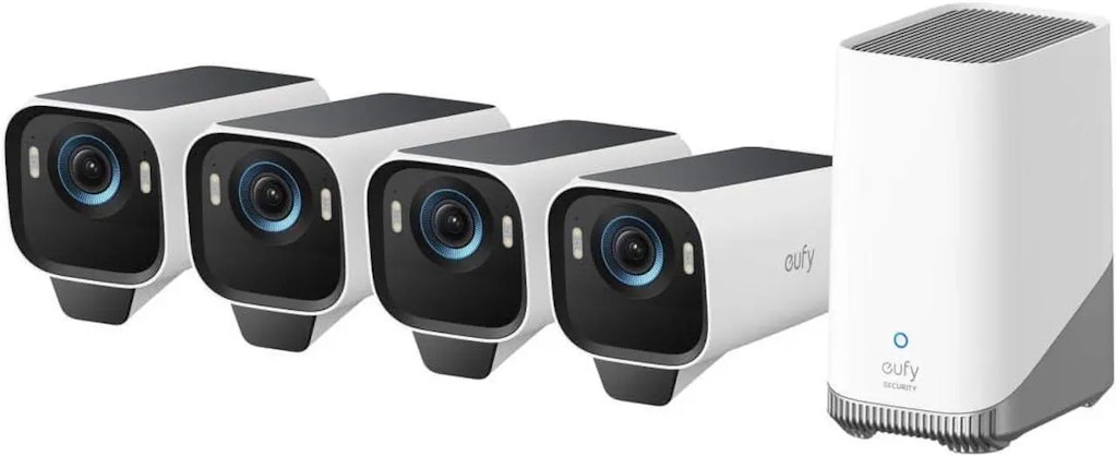 eufy Security eufyCam S3 Pro 4-Cam Kit: $530 eufy Security eufyCam S3 Pro 4-Cam Kit: $530