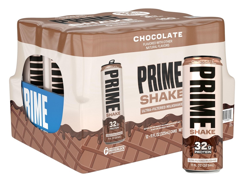 Prime Chocolate Protein Shake 11-oz. Bottle 12-Pack: $18 via Sub. & Save
