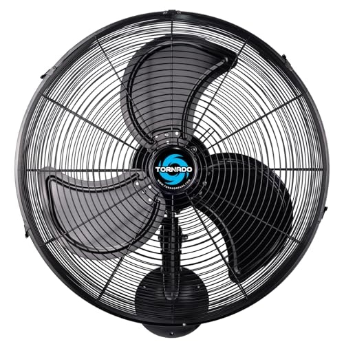 Tornado 20-Inch Pro Series High Velocity Oscillating Wall-Mount Fan: $107.54 Tornado 20-Inch Pro Series High Velocity Oscillating Wall-Mount Fan: $107.54