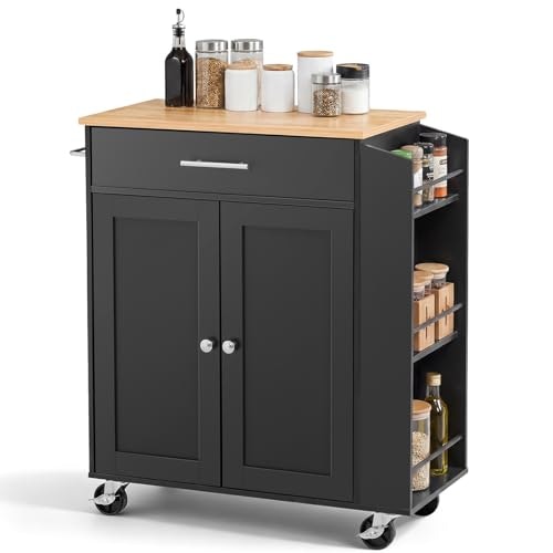 Vevor 31.3-Inch Kitchen Island Cart: $80.92 Vevor 31.3-Inch Kitchen Island Cart: $80.92