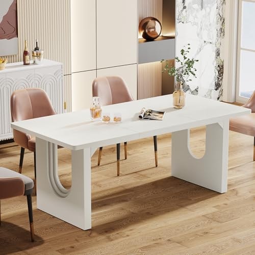 Tribesigns 71-inch Rectangular Dining Table: $179.55 Tribesigns 71-inch Rectangular Dining Table: $179.55