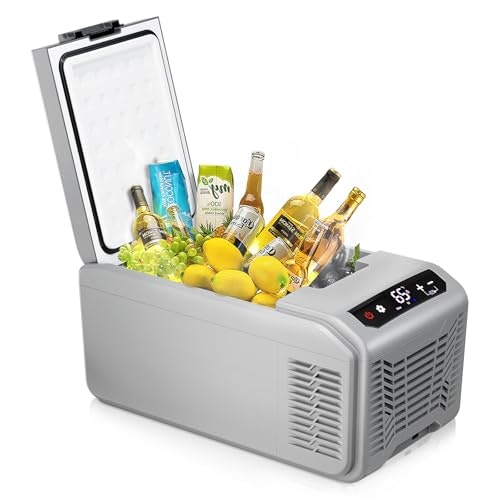 Electactic 15-Quart 12V Portable Car Fridge and Freezer: $103.42