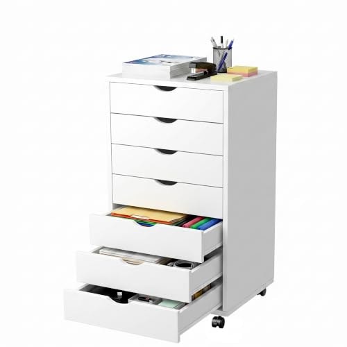 7-Drawer Mobile File Cabinet: $80.89 7-Drawer Mobile File Cabinet: $80.89
