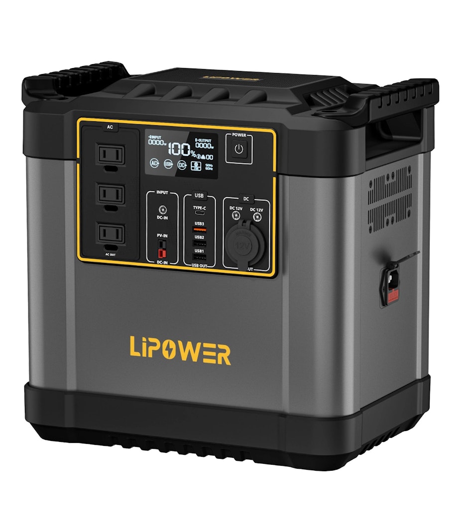 Lipower 2,150Wh 2,400W Portable Power Station w/ 200W Solar Panel: $879.99 Lipower 2,150Wh 2,400W Portable Power Station w/ 200W Solar Panel: $879.99