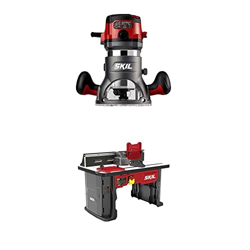 Skil 10-Amp Fixed Base Corded Router and Router Table Set: $228 Skil 10-Amp Fixed Base Corded Router and Router Table Set: $228