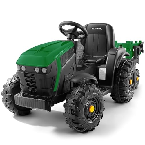 Elemara 24V 9Ah Ride-on Tractor with Trailer: $259.99 Elemara 24V 9Ah Ride-on Tractor with Trailer: $259.99