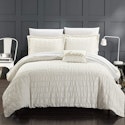 Chic Home Millbury 4-Piece Duvet Cover Set for $20 + shipping varies