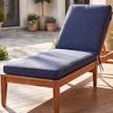 Yeerswag 80" x 26" x 3" Waterproof Patio Lounge Chair Cushion for $48 + free shipping