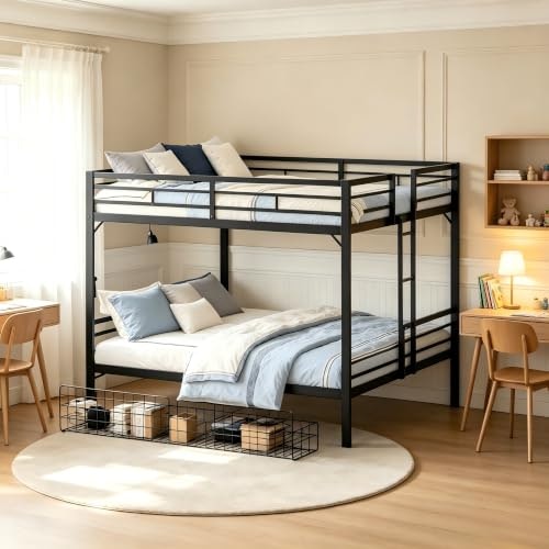 Pvwiik Queen Over Queen Bunk Bed with Drawer: $209.99 Pvwiik Queen Over Queen Bunk Bed with Drawer: $209.99