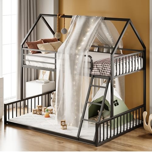 Likimio Twin Over Full House Bunk Bed: $161.99 Likimio Twin Over Full House Bunk Bed: $161.99