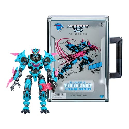 MrBeast Lab Platinum Series Panther Battle Titan Collector Figure: $9.56
