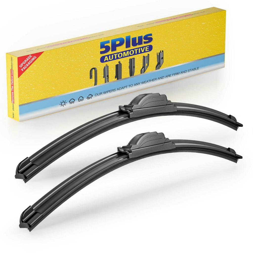 5 PLUS 22" Windshield Wiper Blades 2-Pack: $9.49 w/ Prime