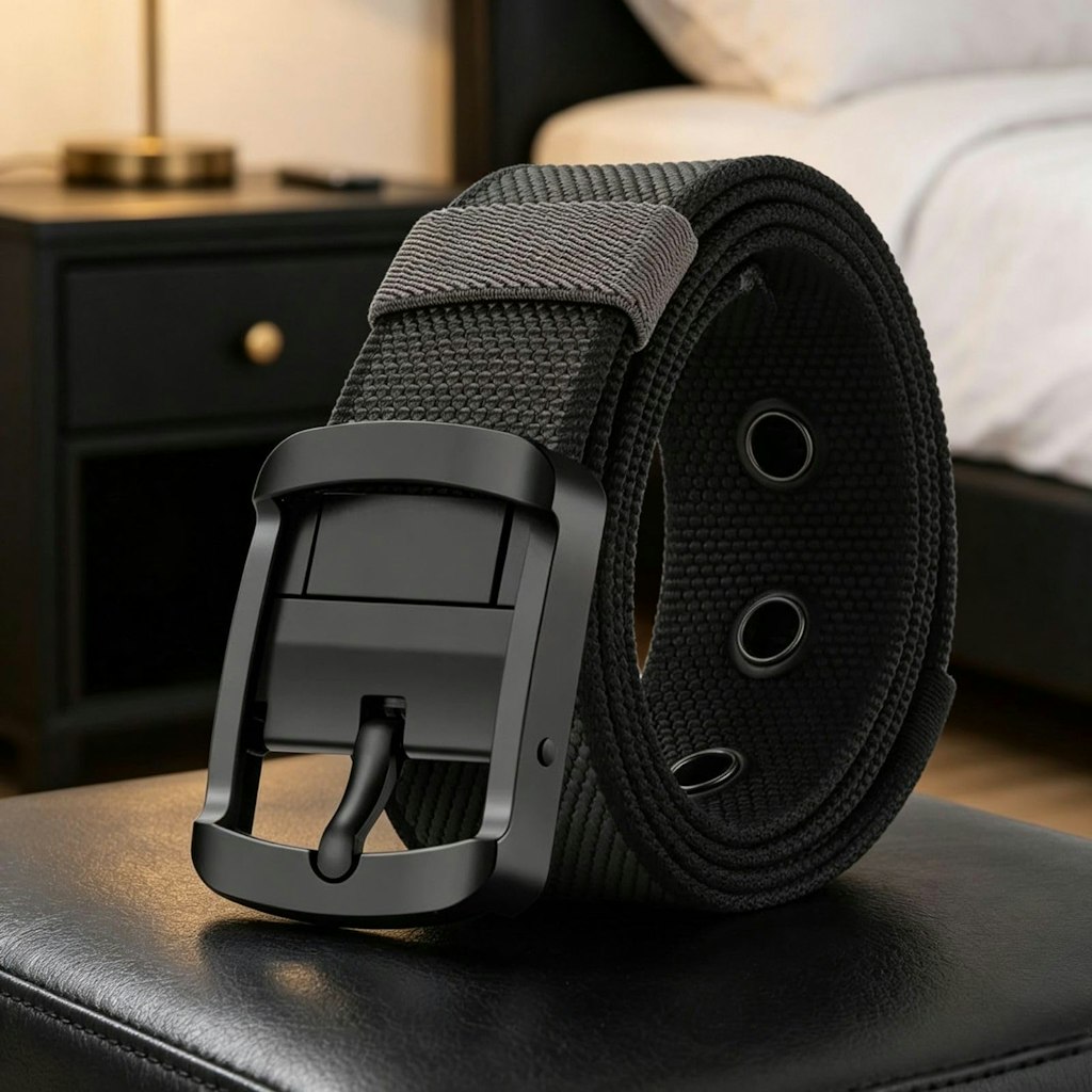 Men's Nylon Canvas Belt: $2.51