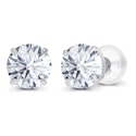 VossAgin 2.00 CTW Lab-Created Diamond Stud 14K Gold Earrings for $398 + free shipping