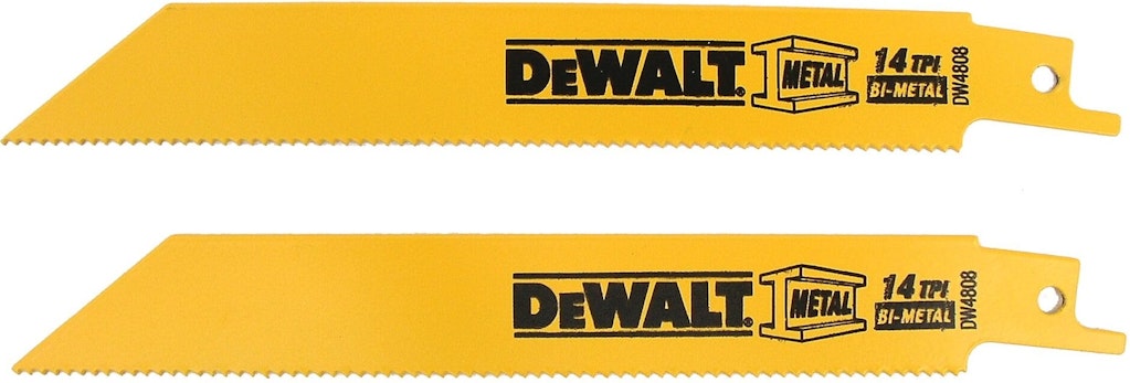DeWalt Reciprocating Saw Blades 2-Pack: $3.95