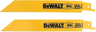 DeWalt Reciprocating Saw Blades 2-Pack for $4 + free shipping w/ Prime