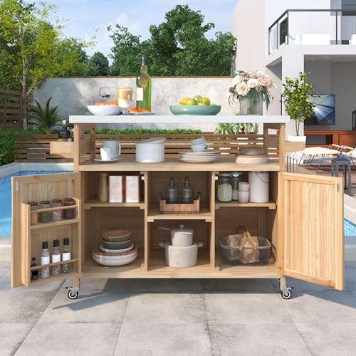 Acosure Kitchen Island Table with Stainless Steel Top: $215.35 Acosure Kitchen Island Table with Stainless Steel Top: $215.35