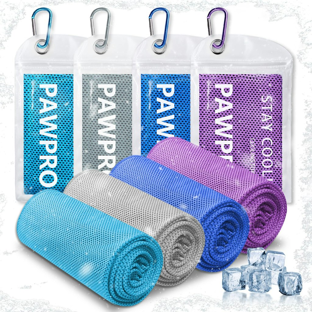 Cooling Towel 4-Pack: $2.25