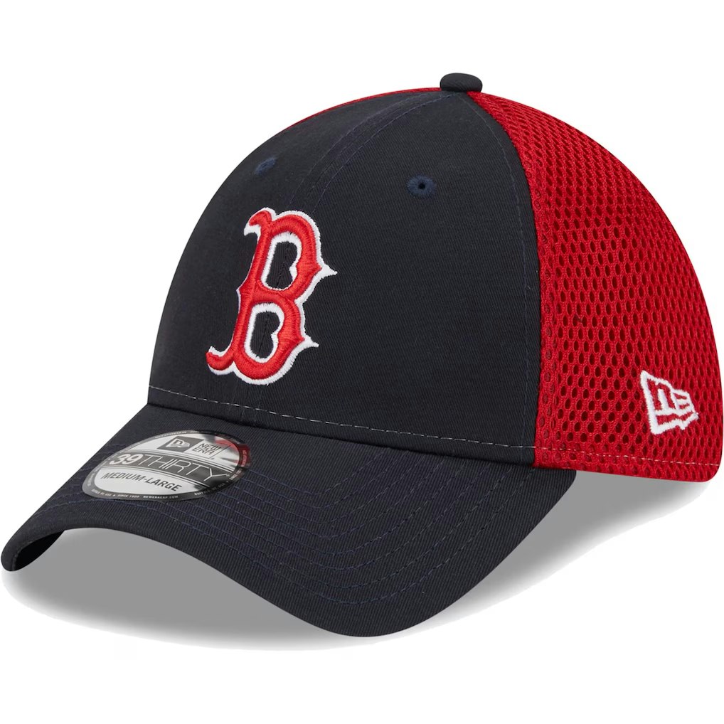 New Era Men's Boston Red Sox Team Neo 39THIRTY Flex Hat: $16