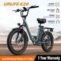 URLife E20 1000W 20" Fat Tire Electric Bike for $274 + free shipping