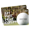 Two $50 PopStroke Gift Cards for $75 + email delivery