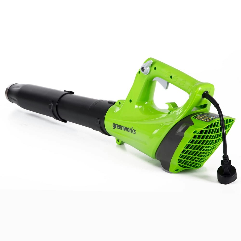 Greenworks 9A 530 CFM 130-MPH Corded Electric Axial Leaf Blower: $37.64 Greenworks 9A 530 CFM 130-MPH Corded Electric Axial Leaf Blower: $37.64