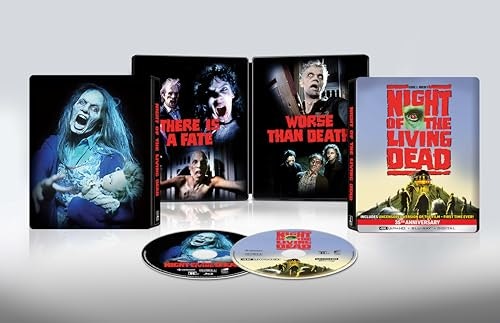 Night of the Living Dead (1990) 4K Ultra HD Blu-ray SteelBook: $37.99 Night of the Living Dead (1990) 4K Ultra HD Blu-ray SteelBook: $37.99