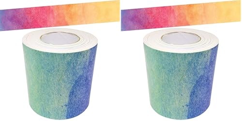 Teacher Created Resources Watercolor Straight Rolled Border Trim 2-Pack: $18.23 Teacher Created Resources Watercolor Straight Rolled Border Trim 2-Pack: $18.23