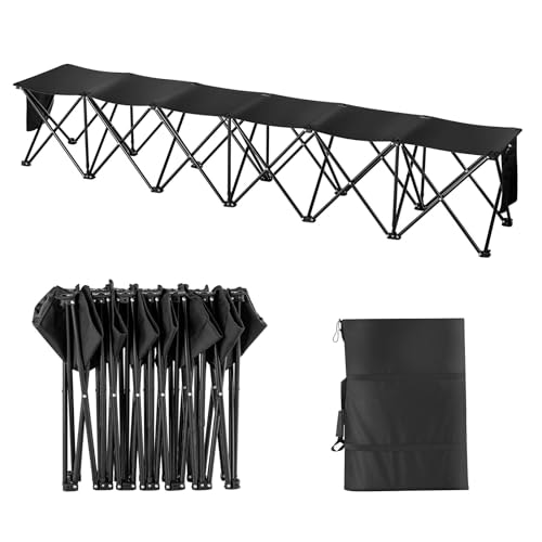 Vevor 6-Seat Portable Folding Sideline Bench: $40.26 Vevor 6-Seat Portable Folding Sideline Bench: $40.26
