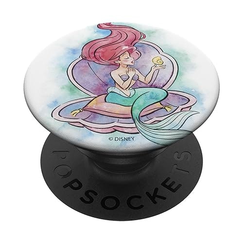 Disney The Little Mermaid Ariel Watercolor Shell PopGrip: $15.29 Disney The Little Mermaid Ariel Watercolor Shell PopGrip: $15.29