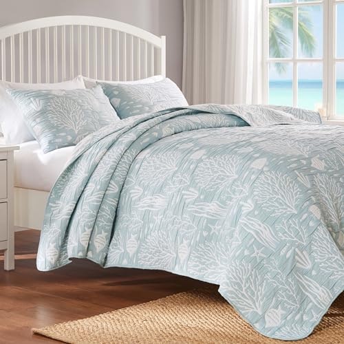 Greenland Home Coastal Paradise Full/Queen 3-Piece Coverlet Set: $52.99