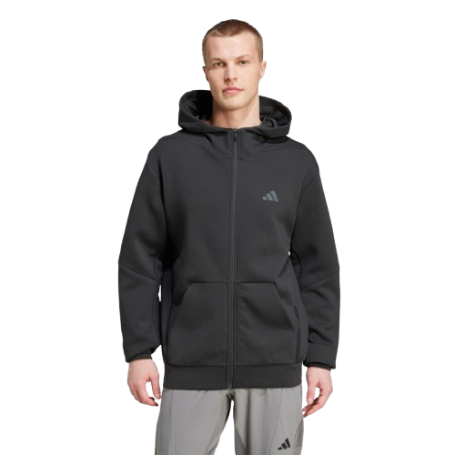 adidas Men's Designed for Training Full-Zip Track Jacket: $25