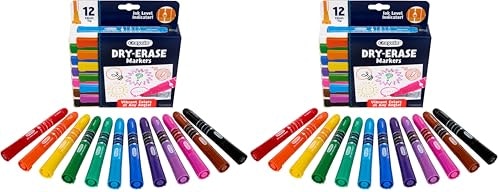 Crayola Take Note Chisel Tip Dry Erase Markers 12-Count 2-Pack: $21.89 Crayola Take Note Chisel Tip Dry Erase Markers 12-Count 2-Pack: $21.89