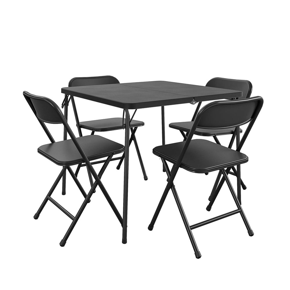 Cosco 5-Piece Resin Folding Table and Chair Set: $99.99 Cosco 5-Piece Resin Folding Table and Chair Set: $99.99