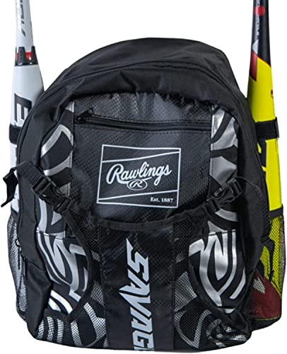 Rawlings Savage Baseball and Softball Equipment Backpack: $12.70 Rawlings Savage Baseball and Softball Equipment Backpack: $12.70