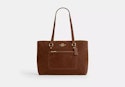 Coach Station Suede & Leather Tote Bag for $189 + free shipping